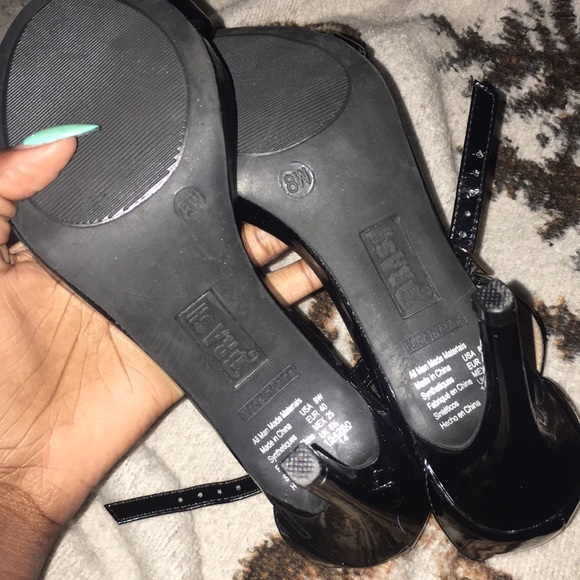 Sandal stilettos/heels 8W - Picture 3 of 3